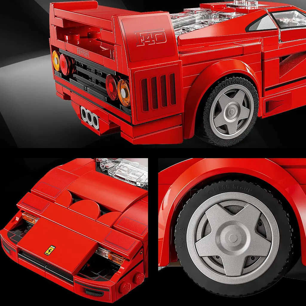 Конструктор LEGO Speed Champions Суперкар Ferrari F40, 318 деталей(76934) - фото 8