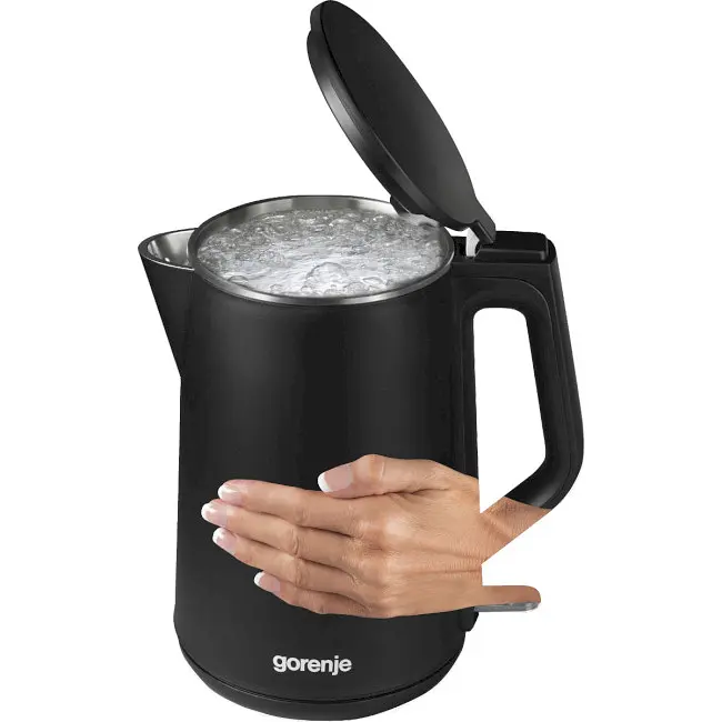 Електрочайник Gorenje K15DWBK 1.5 л чорний - фото 7