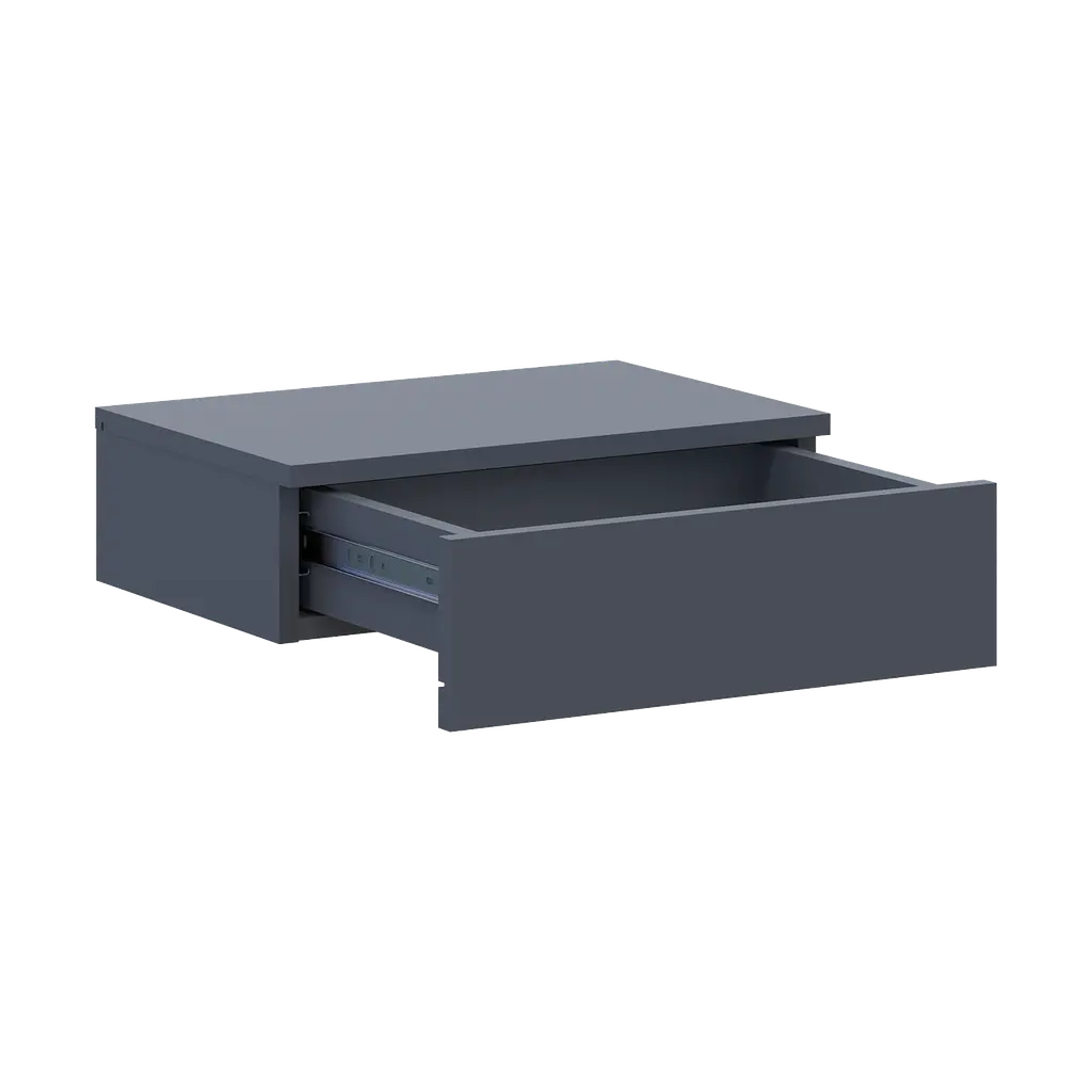 Приліжкова Тумба Doros Левія Графіт 1Ш 46х31х15 (41516090) - фото 2