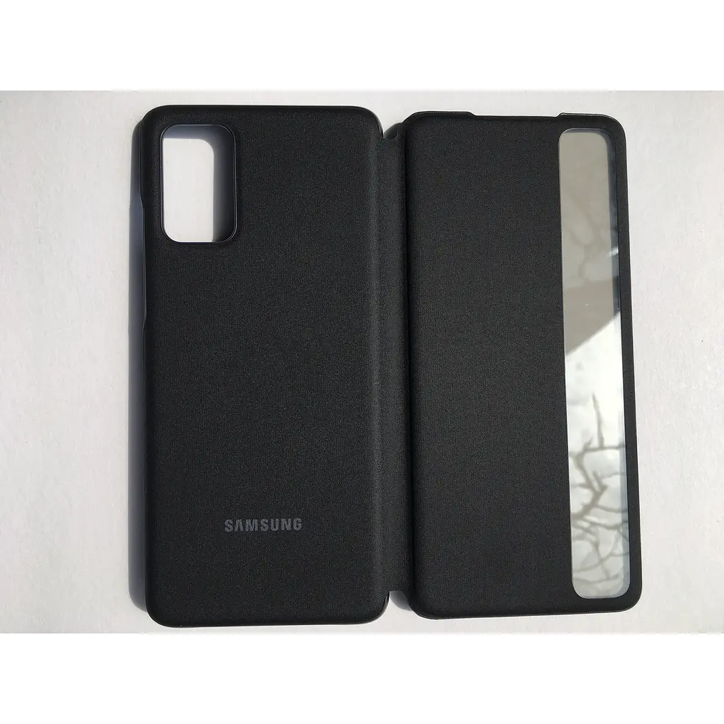 Оригінальний чохол-книжка S-View Clear View Cover Official для Samsung Galaxy S20 Plus 5G Чорний EF-ZG985CBEGRU - фото 7
