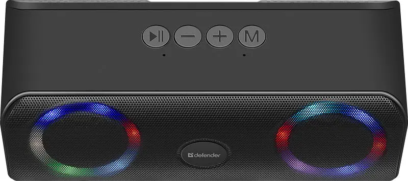 Акустична система 1.0 Defender Q1 10W Light/BT/FM/USB/TF/AUX - фото 3