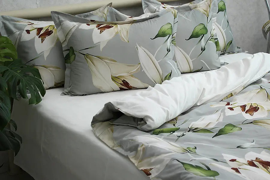 Комплект постільної білизни з компаньйоном 2-спальний TAG tekstil pbe0042387 - фото 2