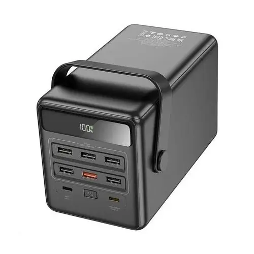 УМБ Hoco DB03 Endure 22.5W fully compatible PB/Lamp/100 000mAh чорний - фото 5