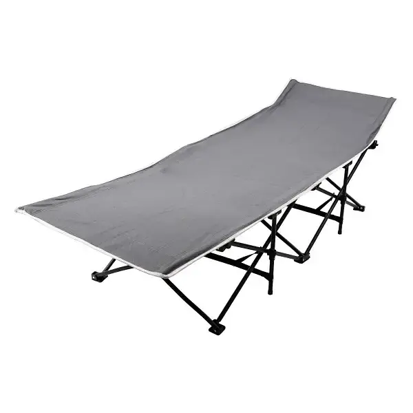Ліжко розкладне туристичне Yiwu 185x60x50 см із сталевим каркасом розкладачка складна для дачі кемпінгу риболовлі SJ-0033G - фото 6