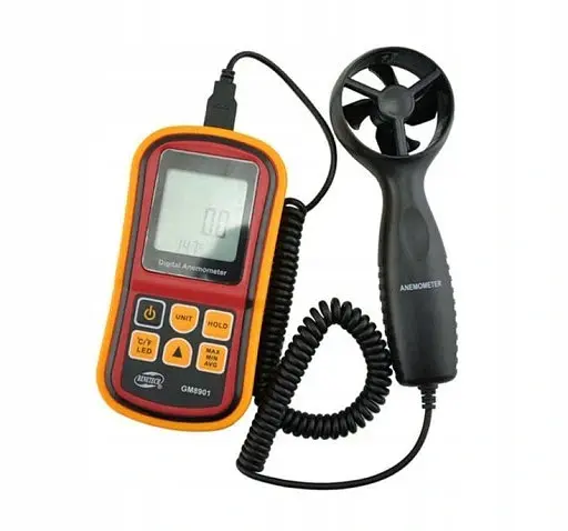 Термоанемометр 0,8-45 м/с, -10-45 °C BENETECH GM8901 - фото 3