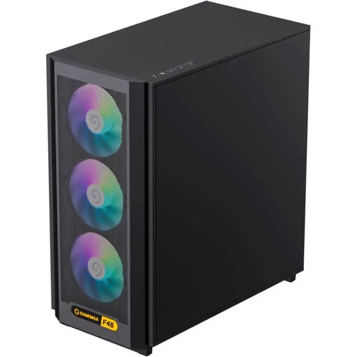 Корпус GameMax F46 Tempered Glass BTF без БП Black (F46 BK) - фото 3