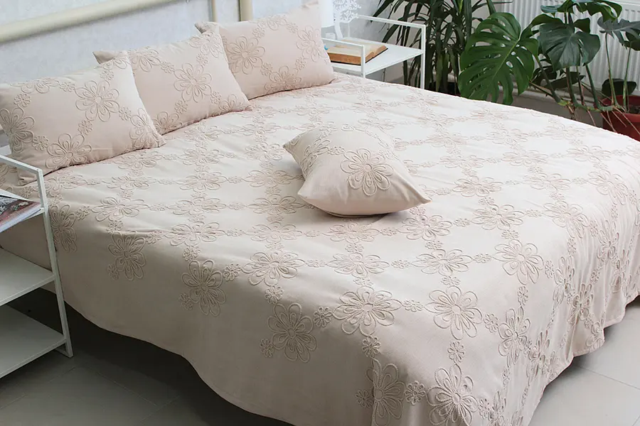Покрывало с наволочками PrimaTeks Mystery beige 160х240 см pbe0042935 - фото 3