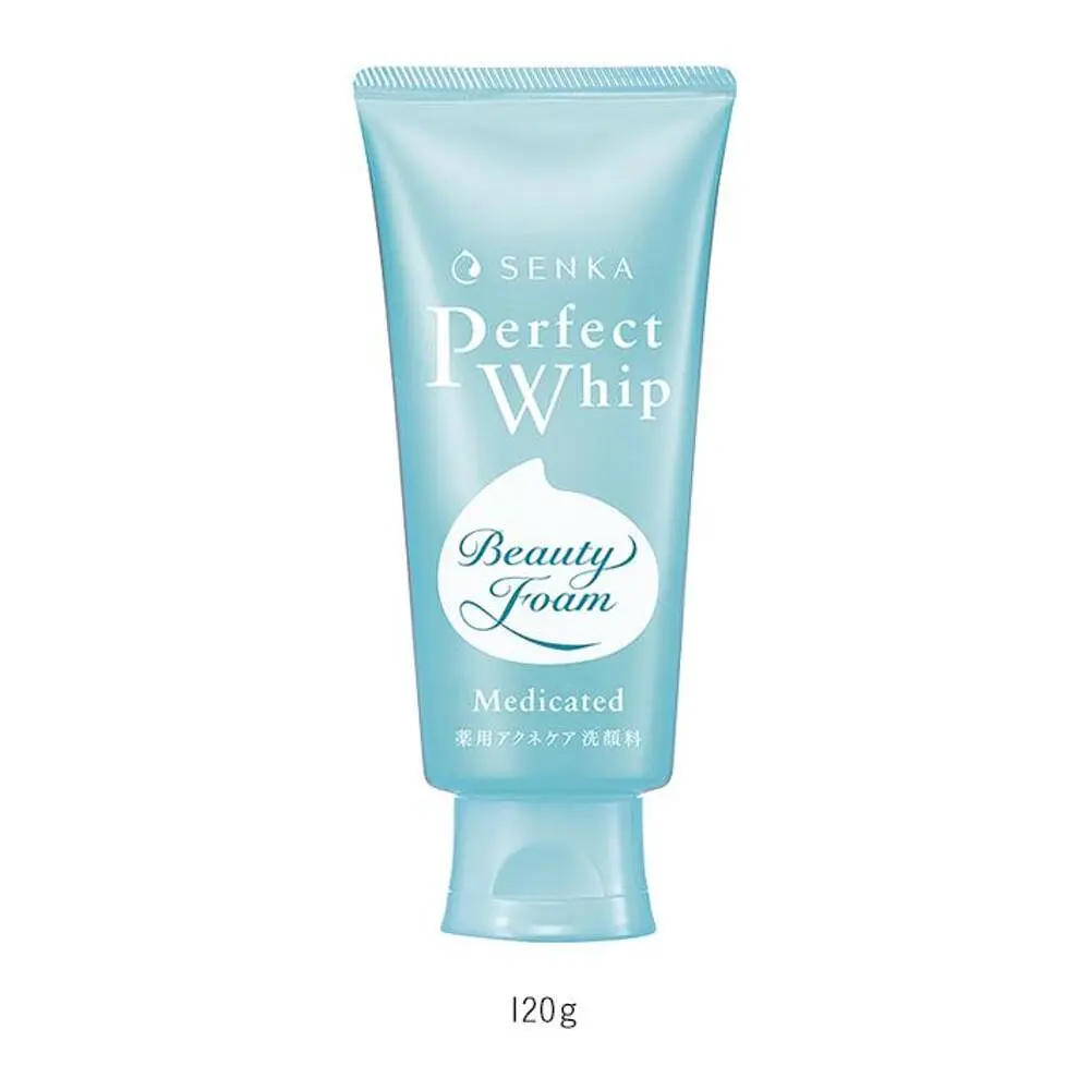 Японська пінка Senka Perfect Whip Medicated Acne Care для проблемної шкіри, 120 г