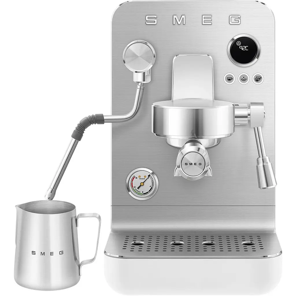 Кавоварка ріжкова Smeg EMC02WHMEU White [169565] - фото 5
