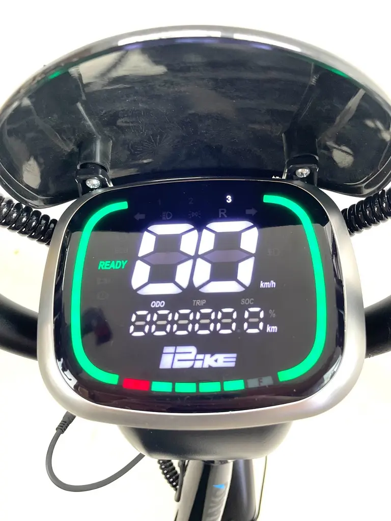 Електровелосипед Minako Monster Pro 16" 1000W 60V 30Ah гідравлічні гальма Чорний - фото 9