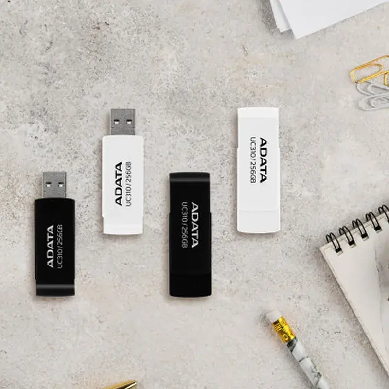 USB флеш накопичувач ADATA 64GB UC310 Black USB 3.0 (UC310-64G-RBK) - фото 8
