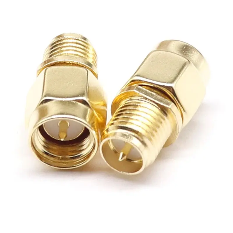 SMA переходник с SMA male на RP-SMA female со штырьком с 2-х сторон (100846) - фото 2