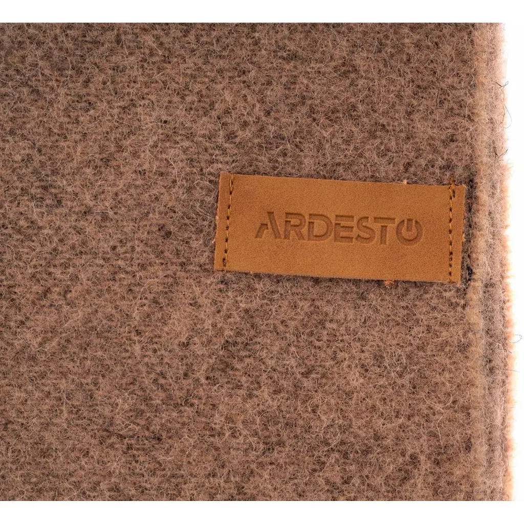 Плед Ardesto Leonardo Doubleface 200х140 см шоколадно-бежевий (ART0401LD) - фото 5
