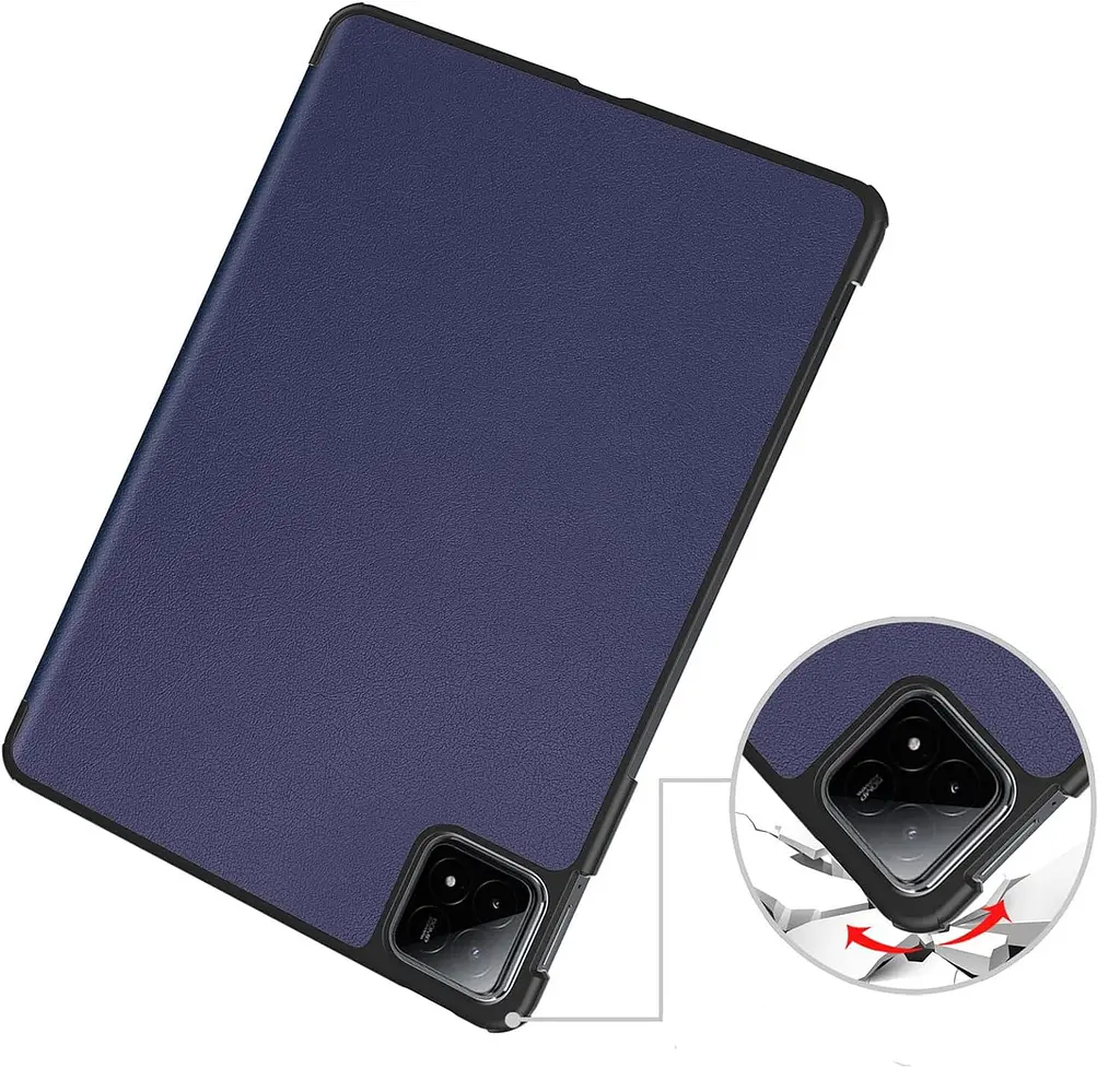 Чохол-книжка BeCover Smart Case для Xiaomi Pad 6S Pro 12.4 Насичено-синій (711084) - фото 5