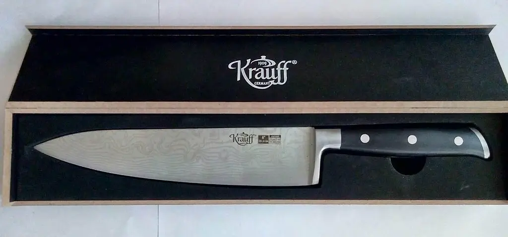 Ніж кухарський Krauff 29-250-007 33x4.5x1.8 см - фото 4