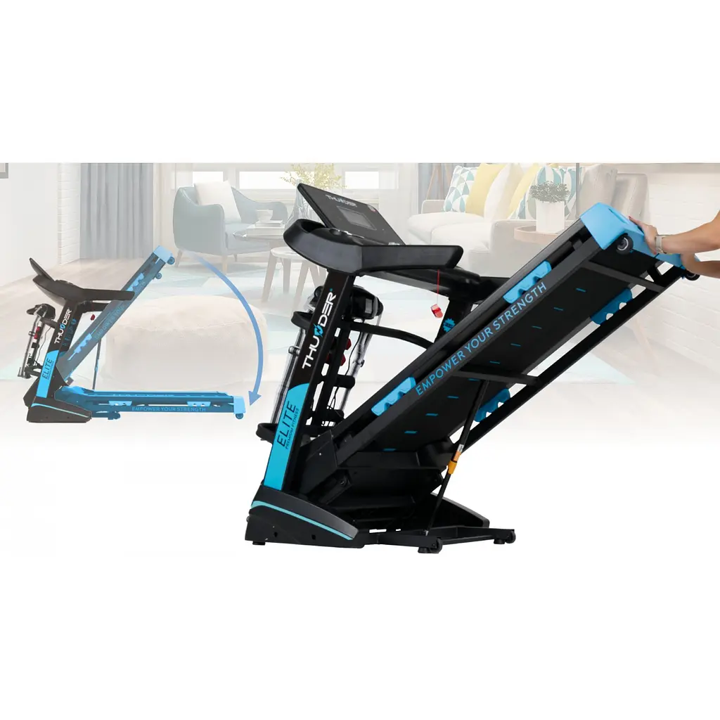 Беговая дорожка THUNDER Elite-DS Black - фото 5