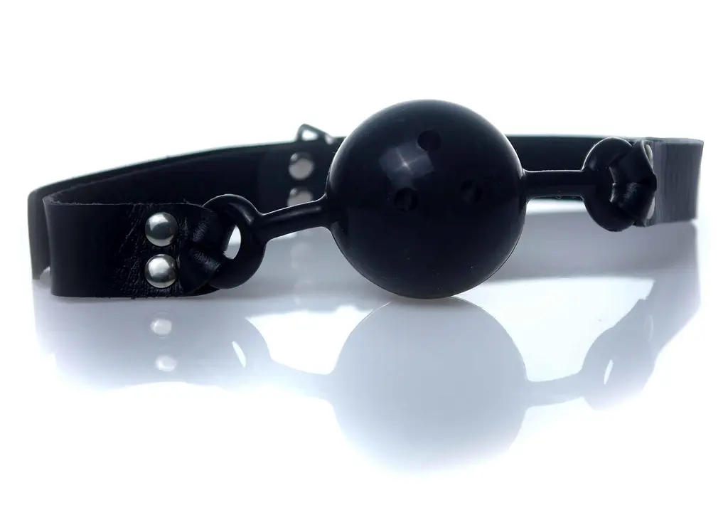 Кляп Fetish B - Series Ball Gag, 4.2 см (черный) - фото 2