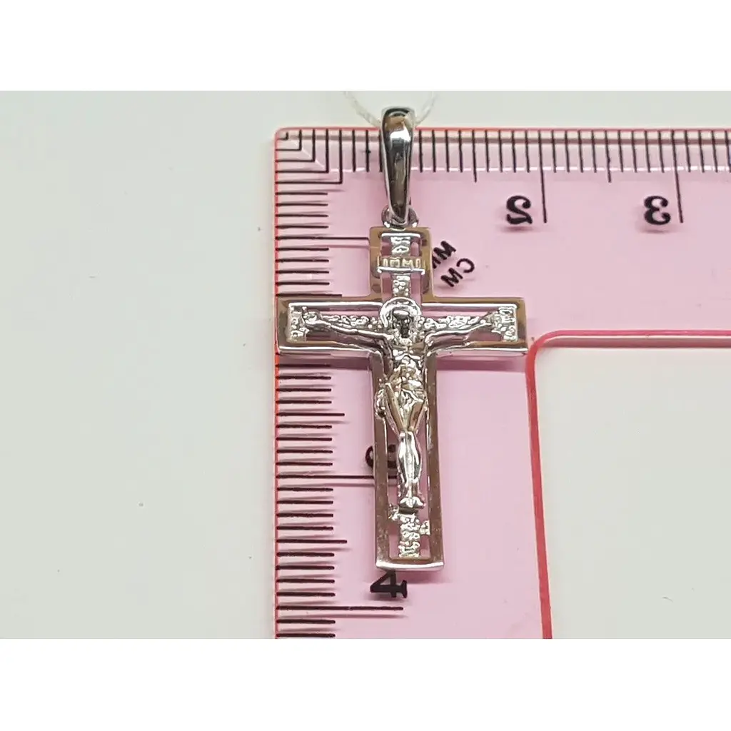 Золотой крестик Гаразд Распятие Христа. 3643312 - фото 4