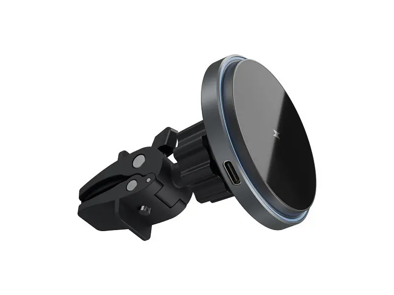 Автотримач з бездротовою зарядкою Proove 15W Magnetic Magic Circle Pro Black (479250001) - фото 2