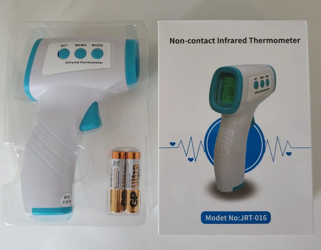Безконтактний термометр інфрачервоний No Brand JRT-016 - фото 2