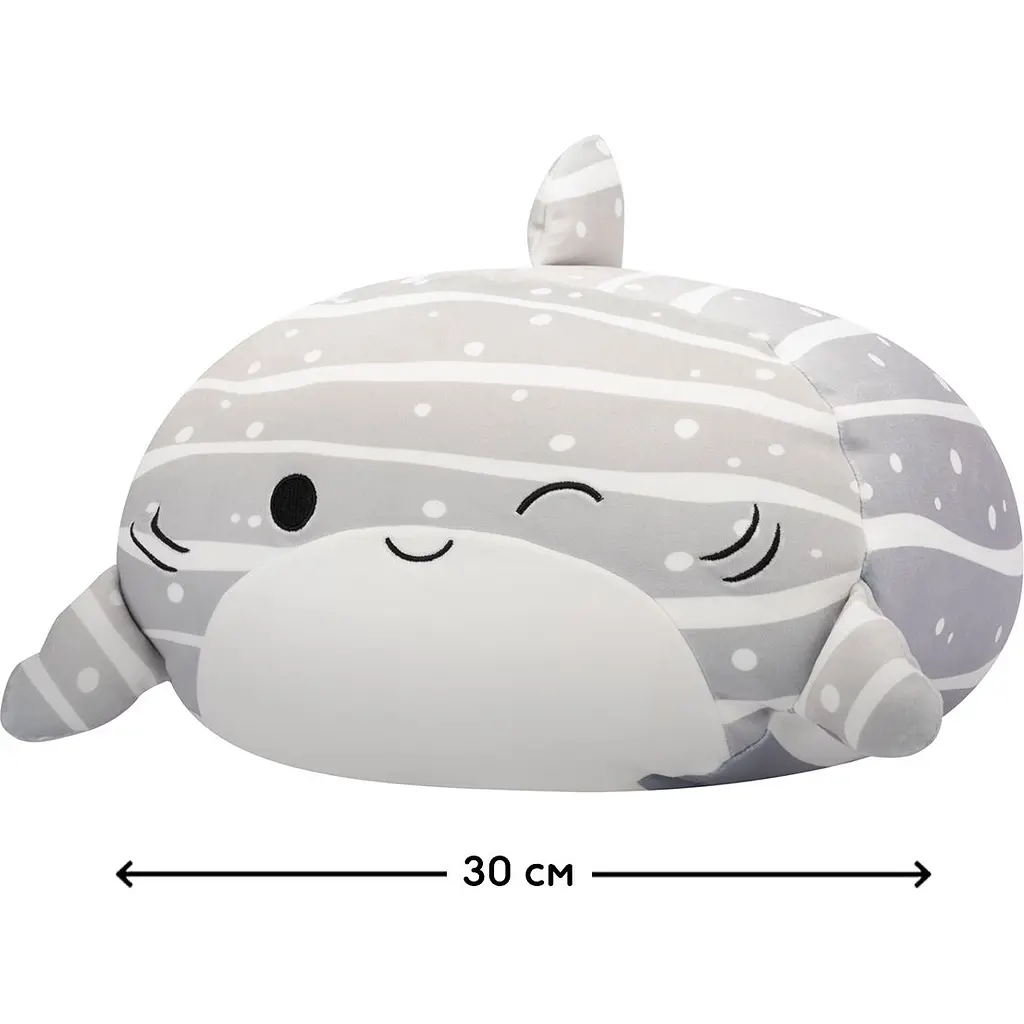 М'яка іграшка Squishmallows Китова акула Сачі 30 см (SQCR06550) - фото 6