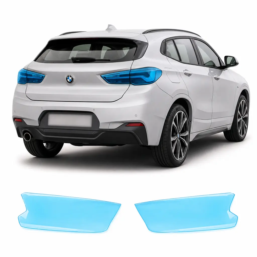 Антигравійна захисна бронеплівка за лекалами для BMW X2 F39 2018-2023 - задні ліхтарі стопи