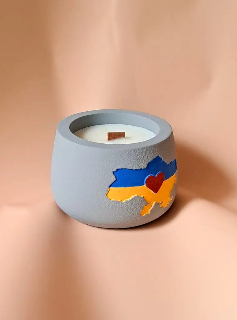 Свічка Svich Shop З Україною в серці - фото 4