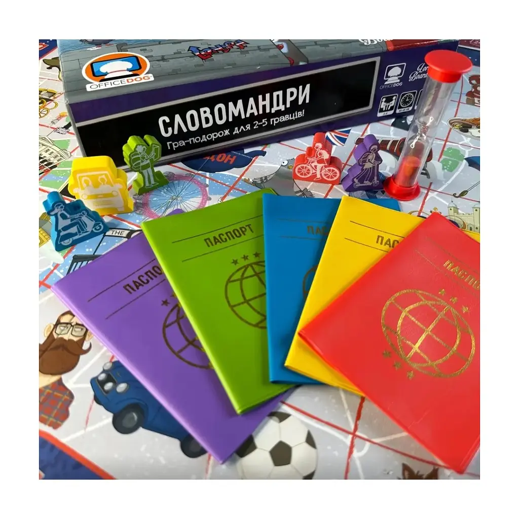 Настільна гра Lord of Boards Словомандри (Word Traveler) (укр.) (LOB2338UA) - фото 4