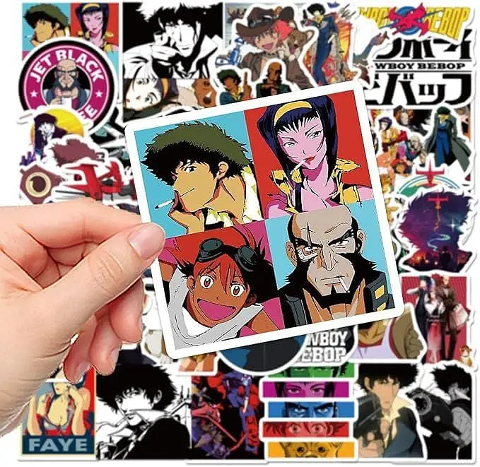 Стікерпак GeekLand Cowboy Bebop 50 штук - фото 6