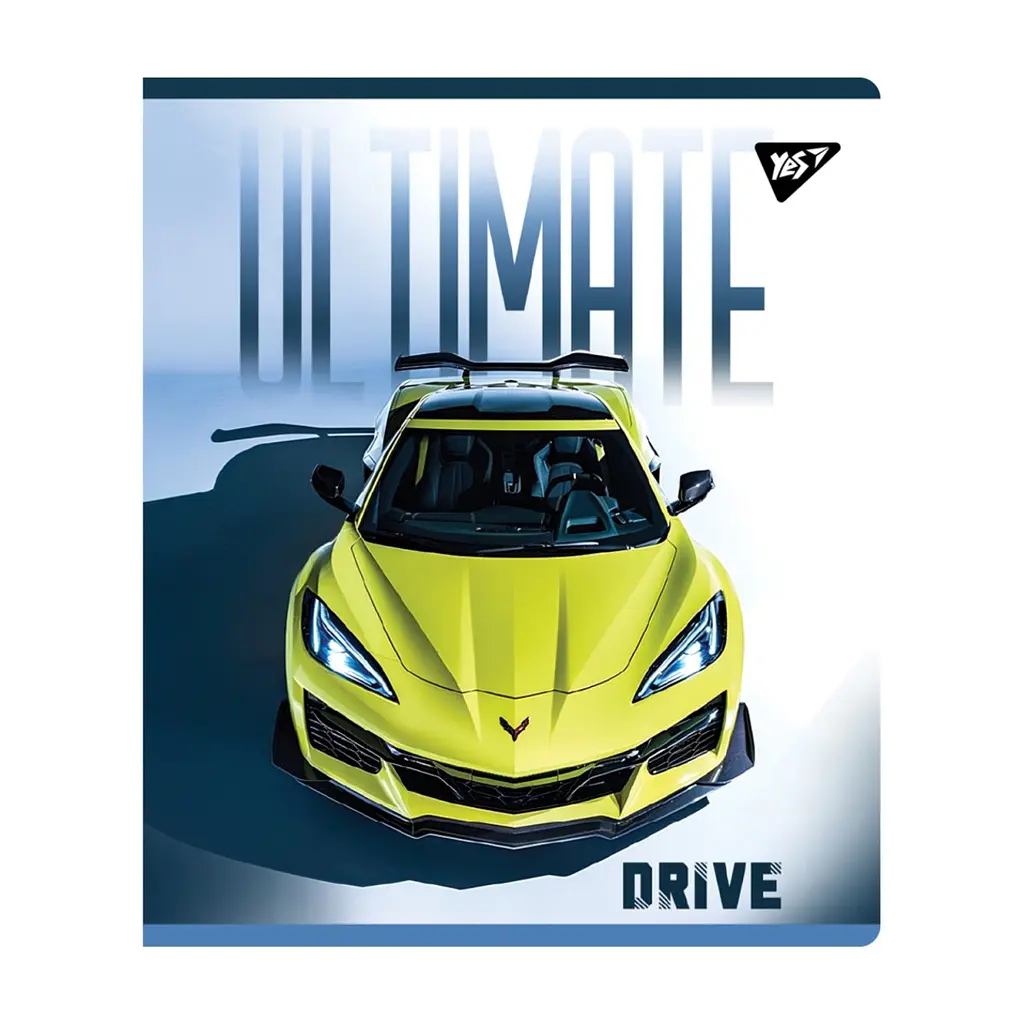 Зошит Yes Ultimate drive 12 аркушів лінія (767513), в асортименті - фото 3