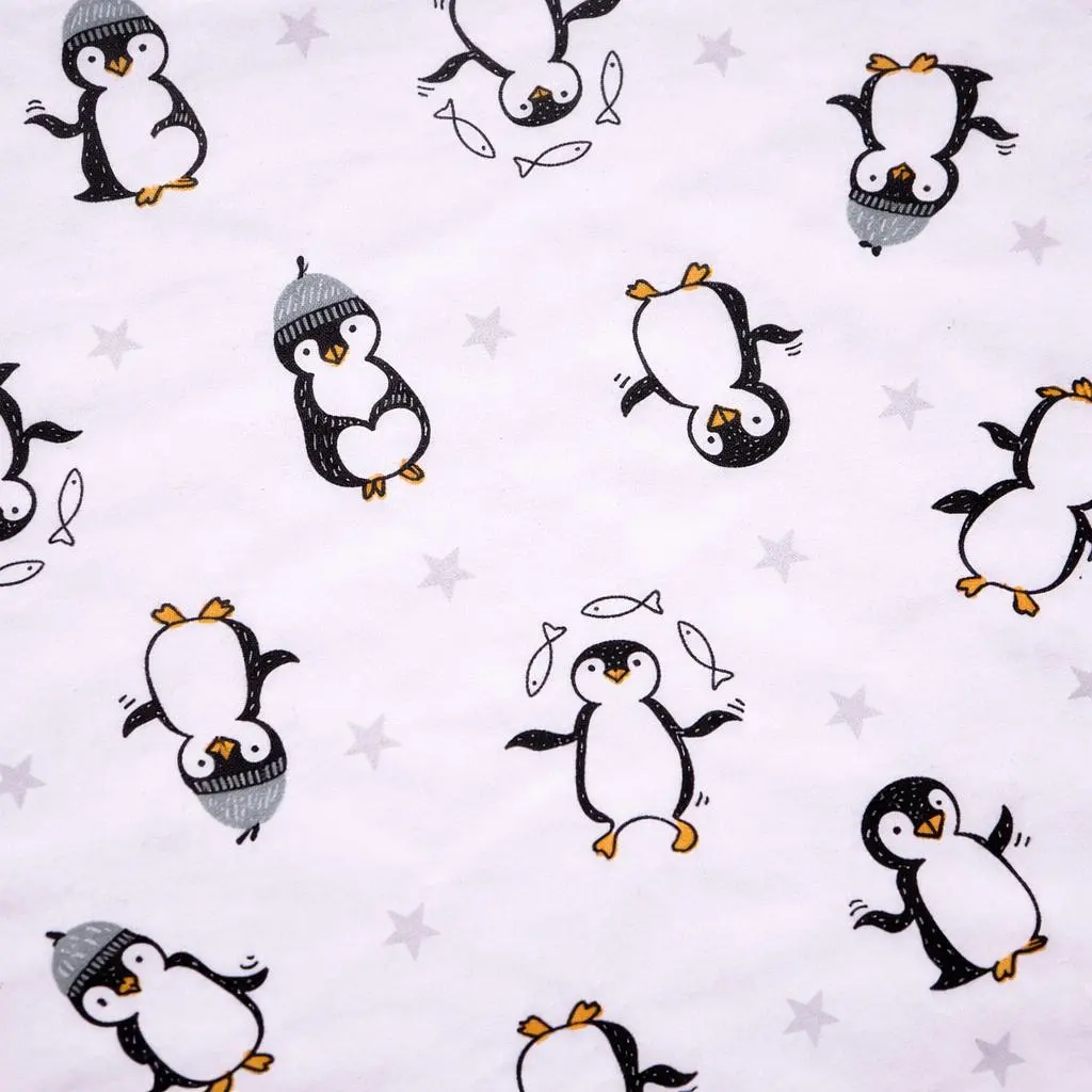 Простыня MirSon бязь Kids Time Sweet Penguin 110x160 см (2200012577271) - фото 7