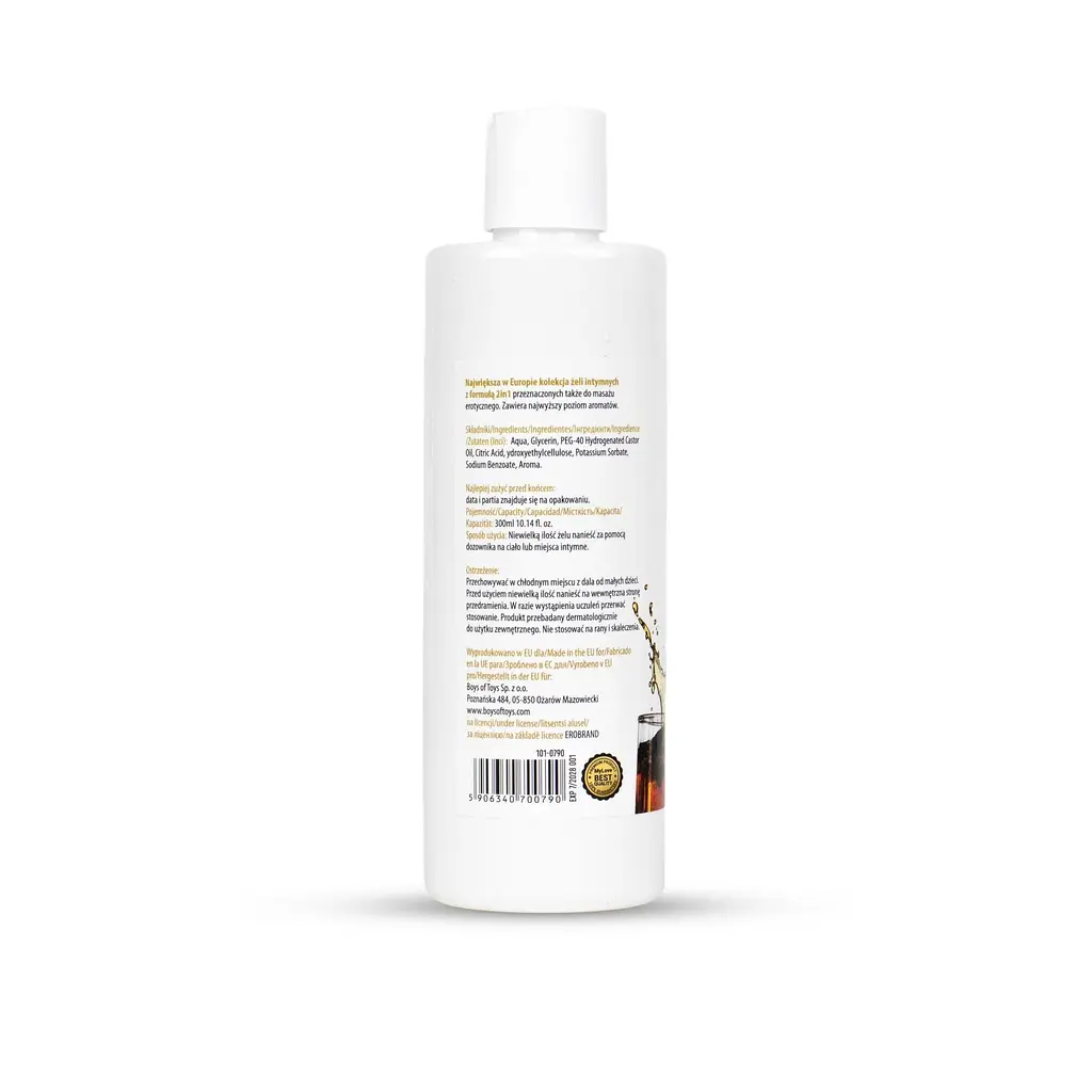 Лубрикант MyLove Aroma Series IntimMassage 2in1 Rum, 300 мл - фото 6