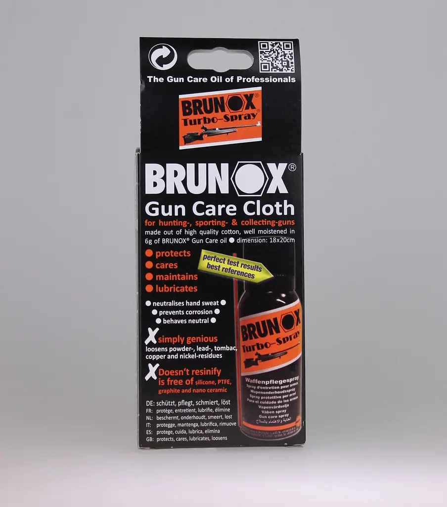 Серветки для догляду за зброєю 5шт в коробці Brunox Gun Care (BRGD0006X5BOX) - фото 5