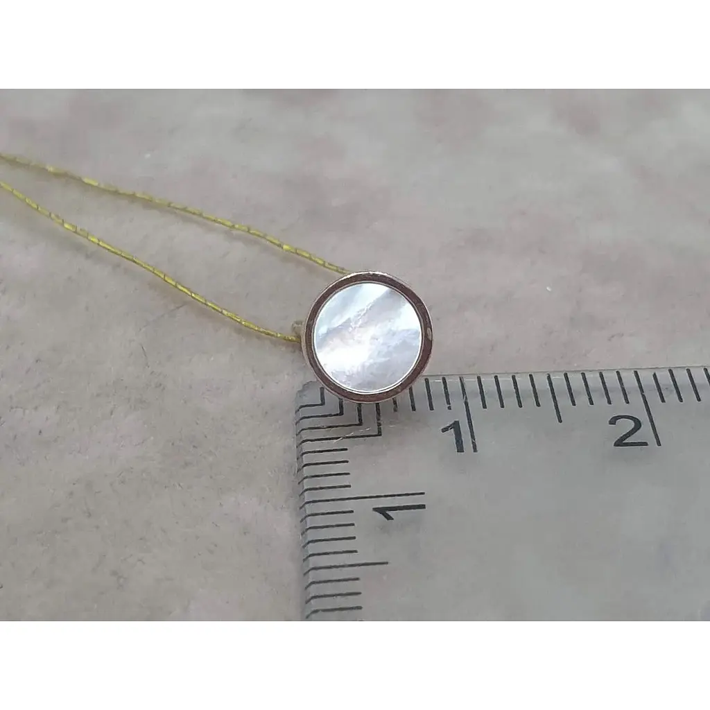 Золоті сережки Платон з перламутром. 2С196/68Б - фото 3