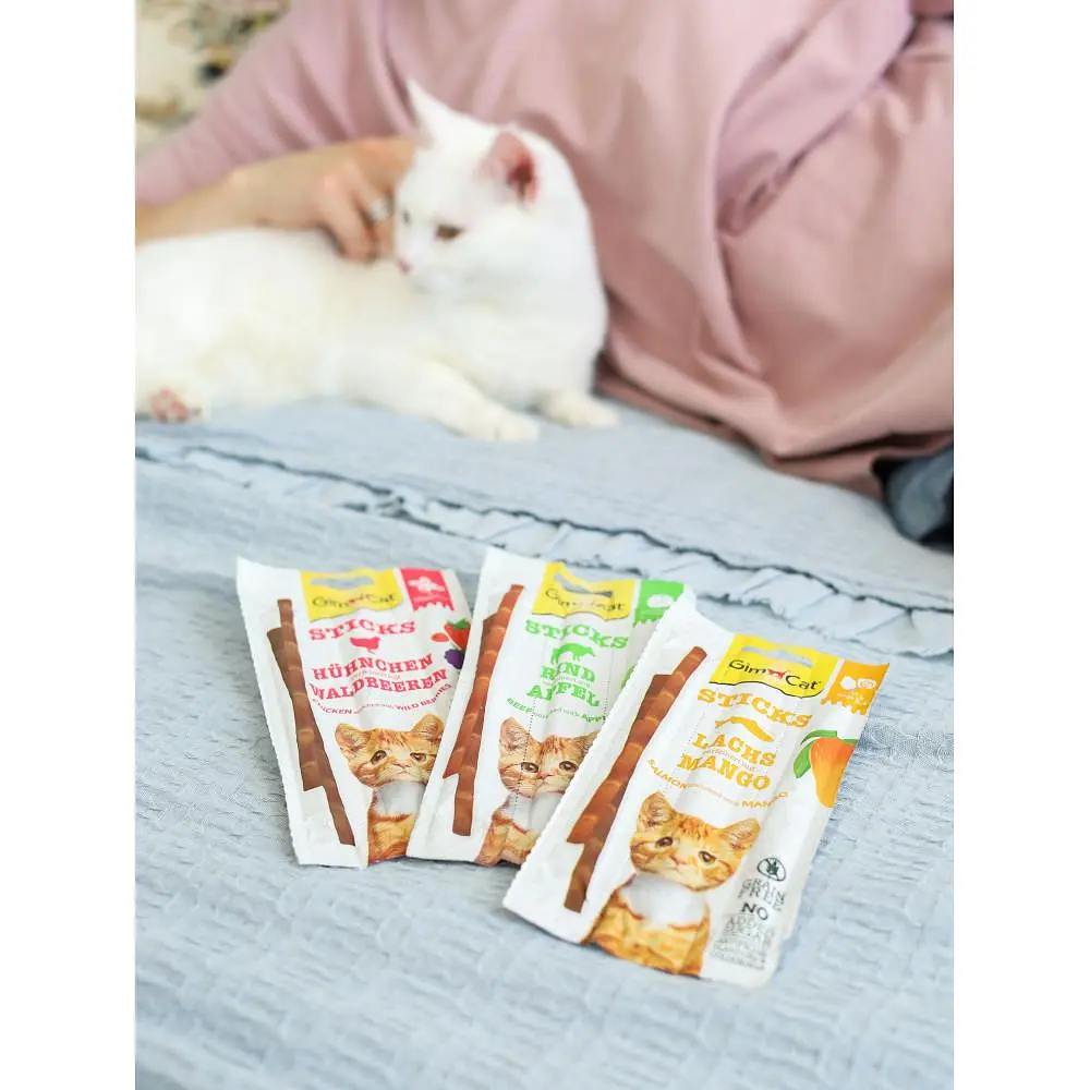 Ласощі для котів GimCat Superfood Duo-Sticks курка 3 шт. - фото 4