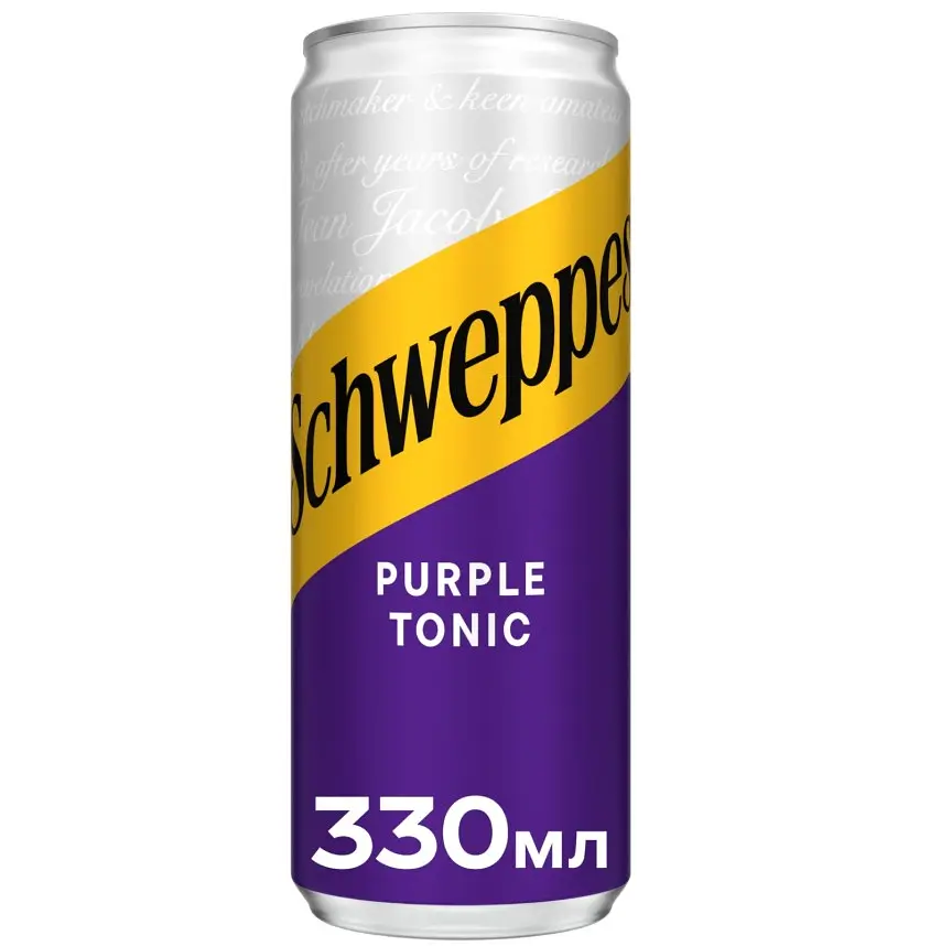 Напій Schweppes Purple Tonic безалкогольний сильногазований 330 мл - фото 2