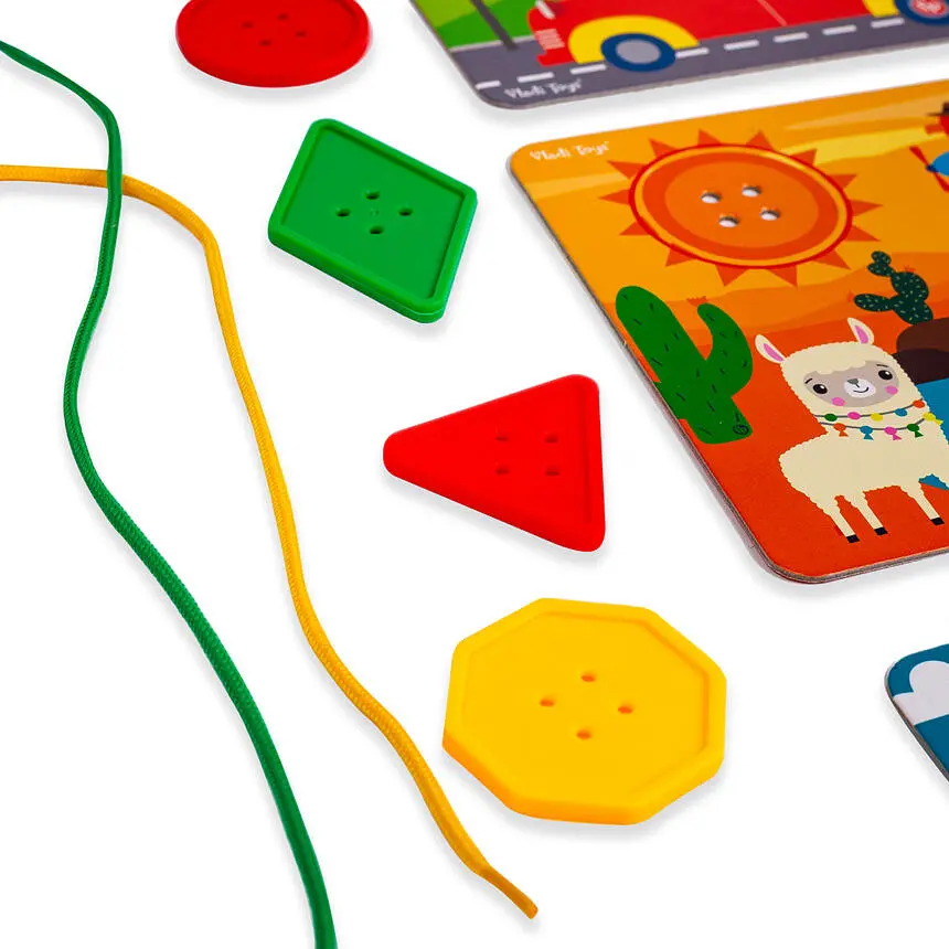 Гра-шнурівка "Fisher-Price. Maxi гудзики" Vladi Toys VT2905-22 Укр - фото 3