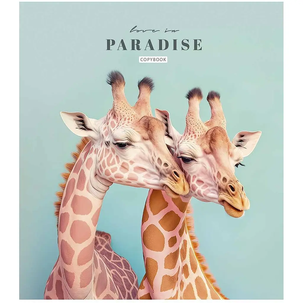 Зошит загальний Школярик Love in paradise в клітинку 48 аркушів УФ-лак 10 шт. (048-3256K) - фото 4