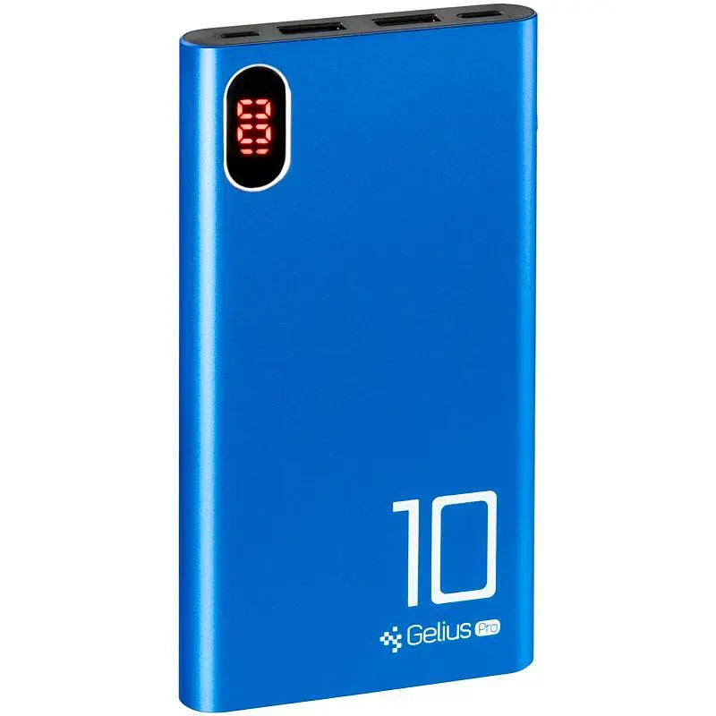 Дополнительная батарея Gelius Pro CoolXiaomini GP-PB10-005 10000mAh 2.1 A Blue - фото 2