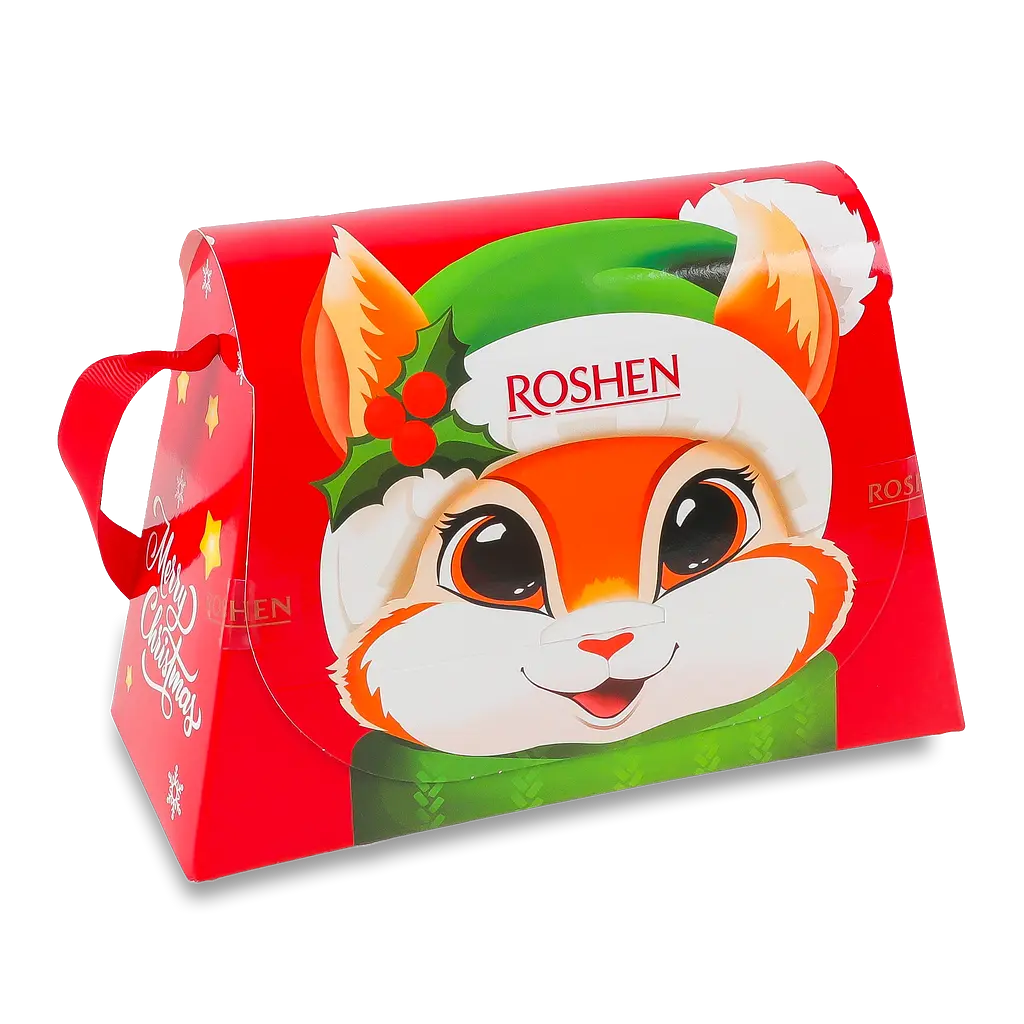 Набір подарунковий Новорічна сумочка Roshen 330 г - фото 2