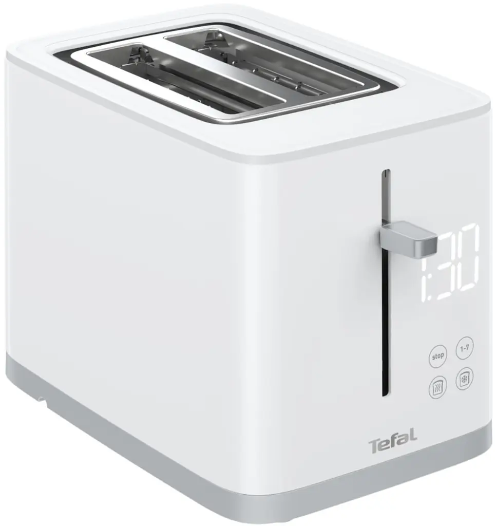Тостер Sense 850Вт, LED дисплей, металл/пластик, белый Tefal kuh0014904 - фото 2