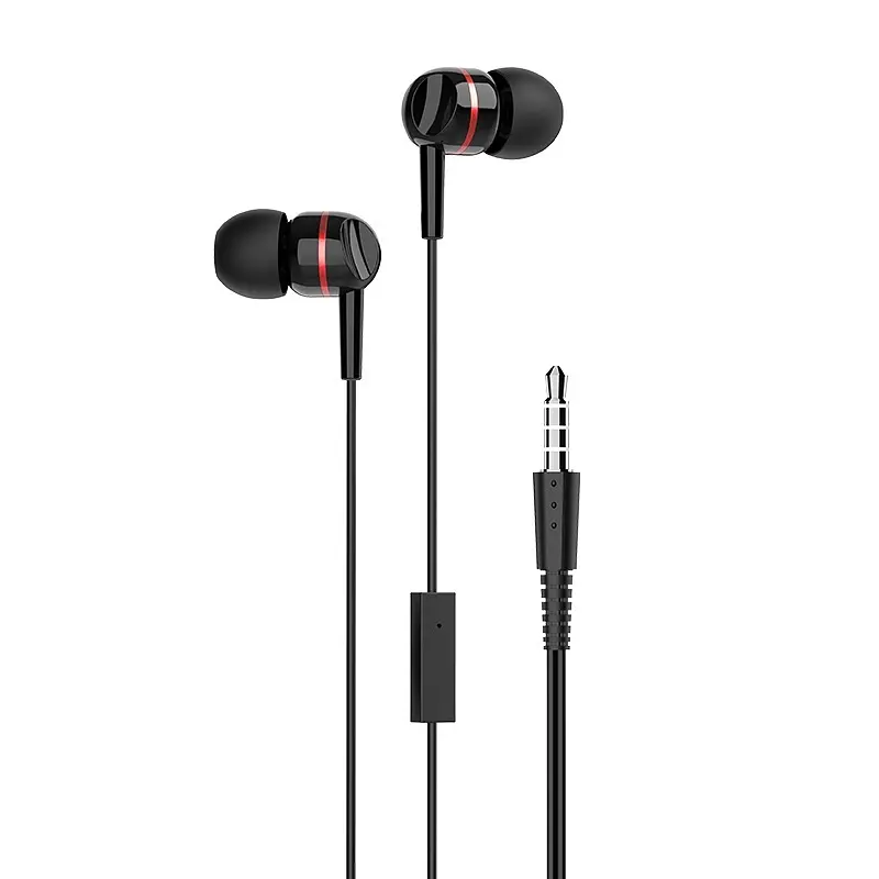 Пара навушників накладні та вакуумні Hoco Enlighten W24, 3.5mm, 1.2m, black-red - фото 3