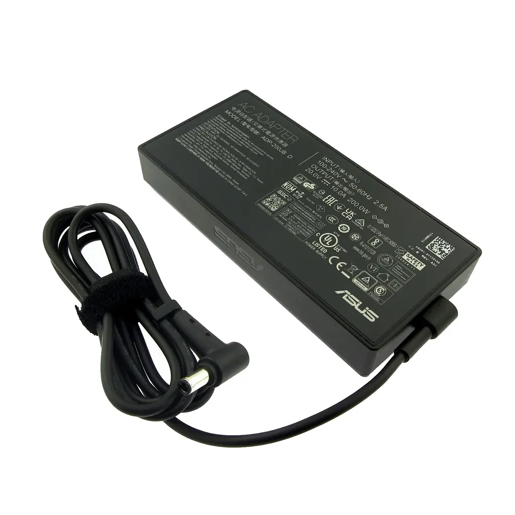 Блок живлення (зарядка) для ноутбука Asus Zephyrus ROG Strix 200W (20V 10A 6,0ммx3,7мм) A20-200P1A/ADP-200JB H [NEW Gen] від Asus, 200W, 10A, 6,0ммx3,7мм - фото 9