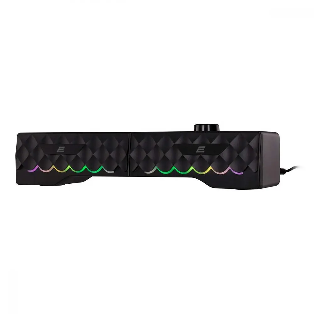 Саундбар 2E PCS232 Soundbar 2.0 USB Black (2E-PCS232BK) - фото 4