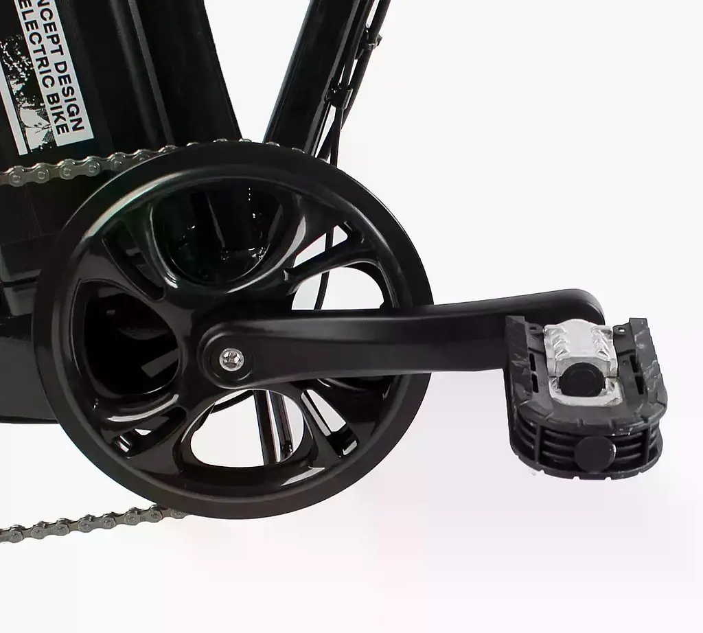 Электровелосипед фетбайк Corso Kraft 20 дюймов (500W 48V 15Ah) Shimano 7 скоростей Черный - фото 4