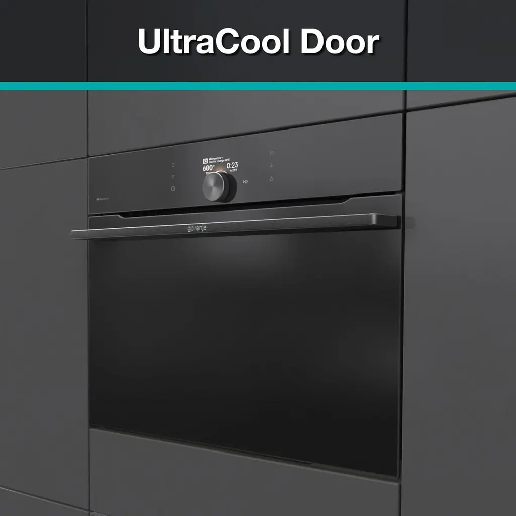 Gorenje Духова шафа Gorenje електрична компактна, 50л, A+, дисплей, Wi-Fi, ф-ція мікрохвиль, чорний - фото 7