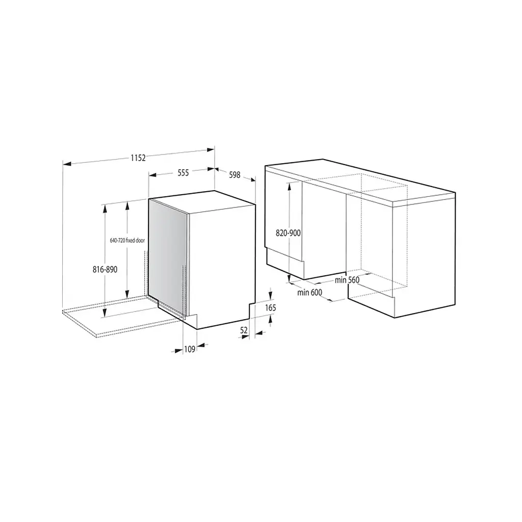 Посудомийна машина Gorenje GV16D9 - фото 9