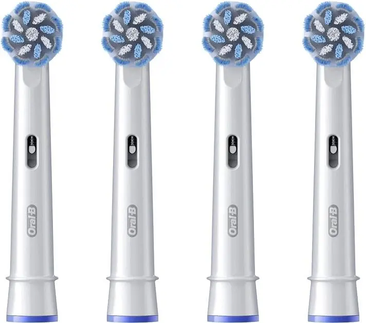 Насадка для зубної електрощітки Braun Oral-B Sensitive Clean Pro EB60X (4 шт) - фото 2