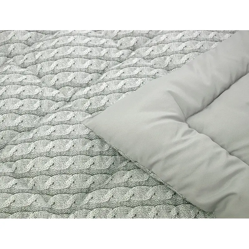 Ковдра Руно - Braid всесезонна сіра двоспальна 172x205 см 300 гр/м2 (22502) - фото 6