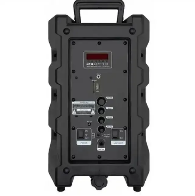 Акустична система Goldteller GT-6020 валіза з караоке 1800 mAh 30W Black (3_00447) - фото 3